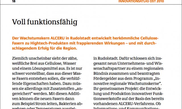 The „Innovationsatlas“ east