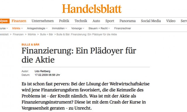 A speech for the share