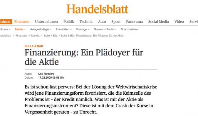 A speech for the share