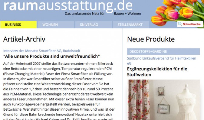 „All our products are environmentally friendly“